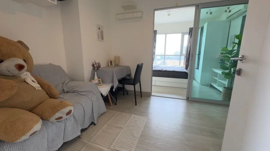 For rent Aspire Ngamwongwan ห้องมุมมีความเป็นส่วนตัว ชั้น 10 วิวเมือง รีบมาจองด่วนๆ ก่อนพลาด