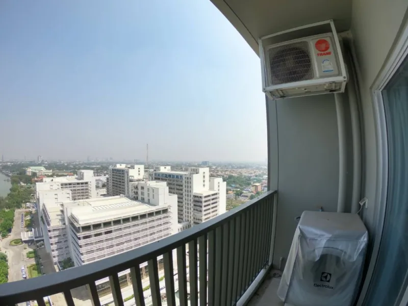 ขาย คอนโดแมเนอร์ สนามบินน้ำ ชั้น 21 เฟอร์+เครื่องใช้ไฟฟ้าครบ พร้อมอยู่ วิวแม่น้ำเจ้าพระยา จองเลย