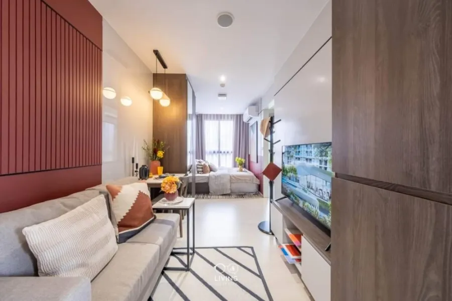 Down payment for sale, New Cross Khu Khot Station, Building D, 5th floor, Phase 1, good location, nice project, book now, don't miss it.