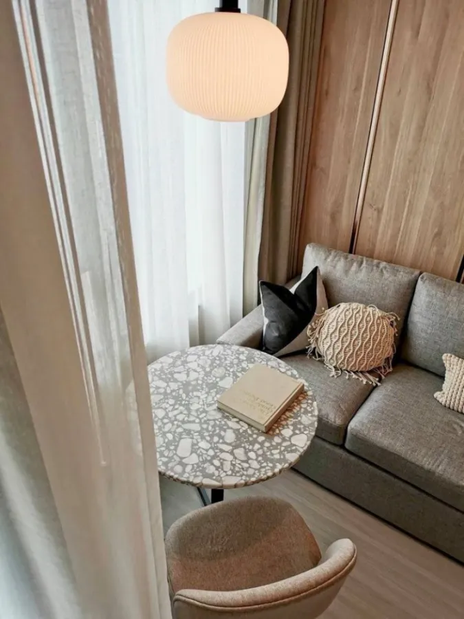 Condo for rent Life Ladprao, very luxuriously decorated. Premium grade furniture Heaven of relaxation. Hurry up to reserve.