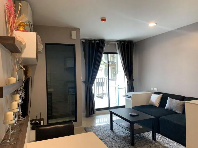 Urgent for rent !! Condo The Link Vano Sukhumvit 64, beautiful room, fully furnished, good location, close to shopping center, do not miss !!