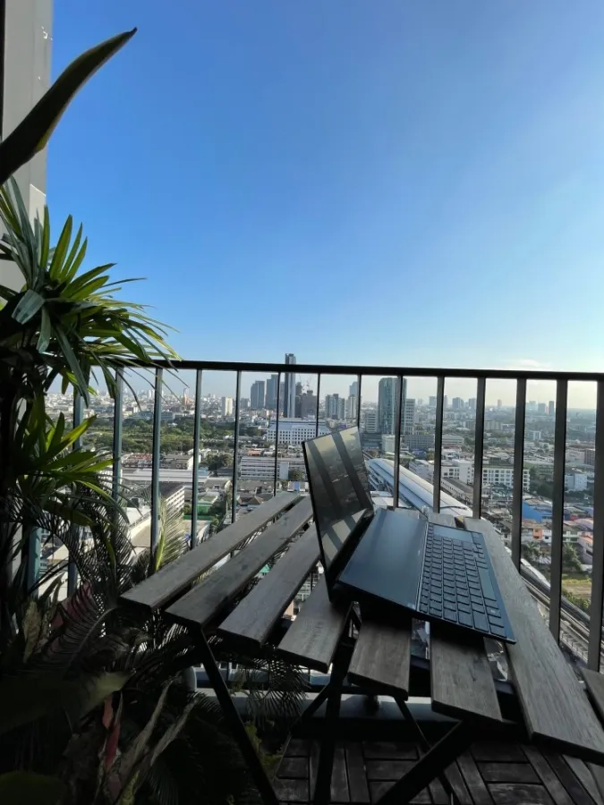 For sale, Ideo Sukhumvit 93, nice decorated room, looks very stylish. plus a big balcony Good view, no buildings blocking it. Hurry up to reserve.