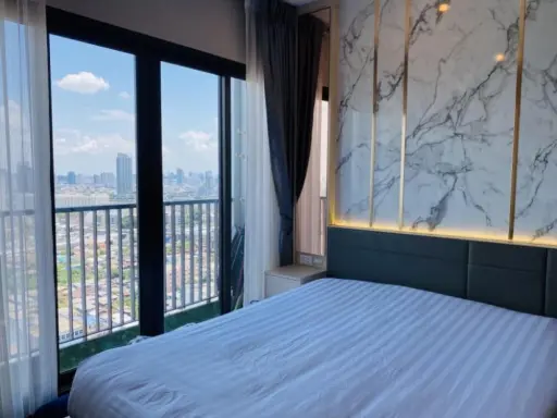 For sale: The Tree RIO Bang–Aor Station, 27th floor, Chao Phraya River view, beautiful room, fully furnished, ready to move in, reserve now. images