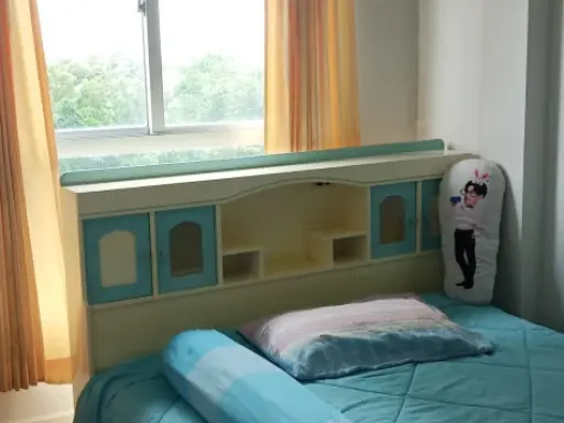 Condo for rent, The Park Landlight Paknam-Sukhumvit, ready to move in, fully equipped with amenities. Come reserve now, don't delay.