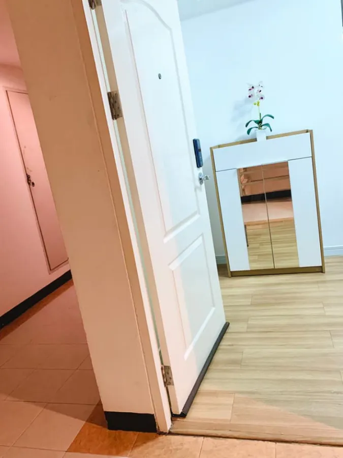 Condo for rent, Prima Srinakarin, 5th floor, Building B, ready to move in, convenient transportation, can't miss it!