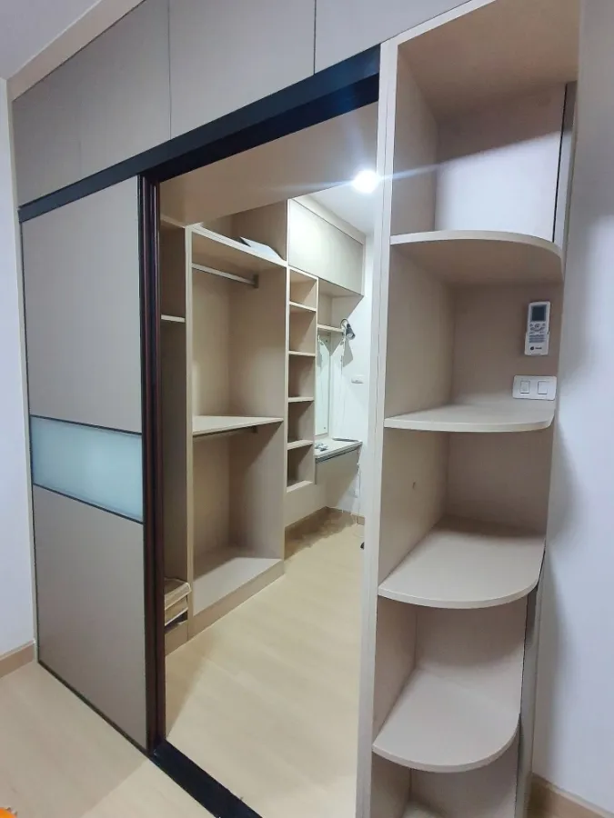 Condo for sale Supalai loft Talat Phlu Station, 24th floor, beautiful view, decorated with built-in in the whole room. Not booking is a big mistake.