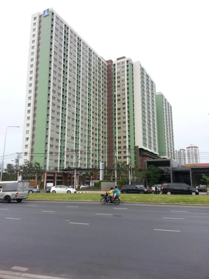 For sale, for rent!! Condo Lumpini Place Srinakarin-Hua Mak Station, fully furnished, move in immediately, don't miss out!!