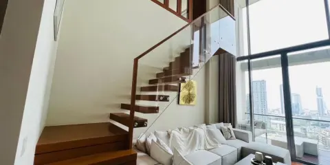 ขาย เดอะ สุโขทัย เรสซิเด้นซ์ ห้อง duplex ตกแต่งน่าอยู่ ลงตัวสุดๆ วิวสุดปัง จองแล้วไม่ผิดหวังจ้า