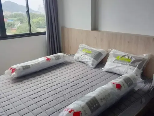 For rent: G Condo Sriracha, 6th floor, mountain view, fully furnished, nice to live in, book now, hurry!