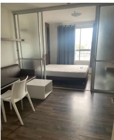 Studio condo for rent, dbura prannok, fully decorated, built-in, friendly price. Just carry your bag and move in.