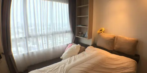 ใครชอบห้องสไตล์เอิร์ธโทน ต้องห้องนี้ ขาย ให้เช่า U Delight ตลาดพลู สเตชั่น บรรยากาศห้องน่านอนมาก