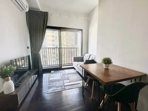 For rent: Park origin Thonglor, 1 beautiful bedroom, middle floor, beautiful Thonglor view, ready to move in, don't delay.