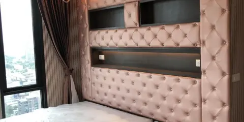 ขาย เดอะ แคปิตอล ราชปรารภ-วิภา ห้องใหญ่ พื้นที่ใช้สอยเยอะ ติดวอลเปเปอร์อย่างดี แบบนี้ต้องจองเลยจ้า