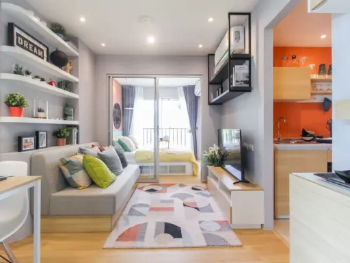 ขายดาวน์คอนโด เสนาคิทท์ บีทีเอส สะพานใหม่ 1 ห้องนอน 1 ห้องน้ำ + Walk in closet ครบจบที่นี่ จองเลย images
