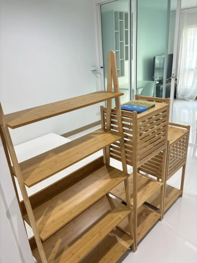 For sale, for rent, Regent Home 18 Chaengwattana-Lak Si, 4th floor, Building F, pool view + garden, very good atmosphere, book now before you miss out