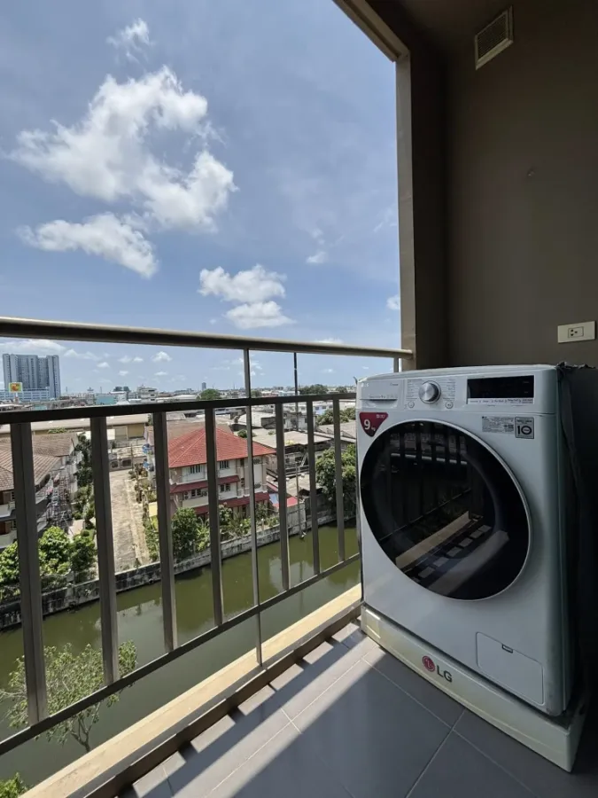 For rent Lumpini Ville Suksawat - Rama 2 1 bedroom 1 bathroom, fully furnished, at a great price, don't miss it.