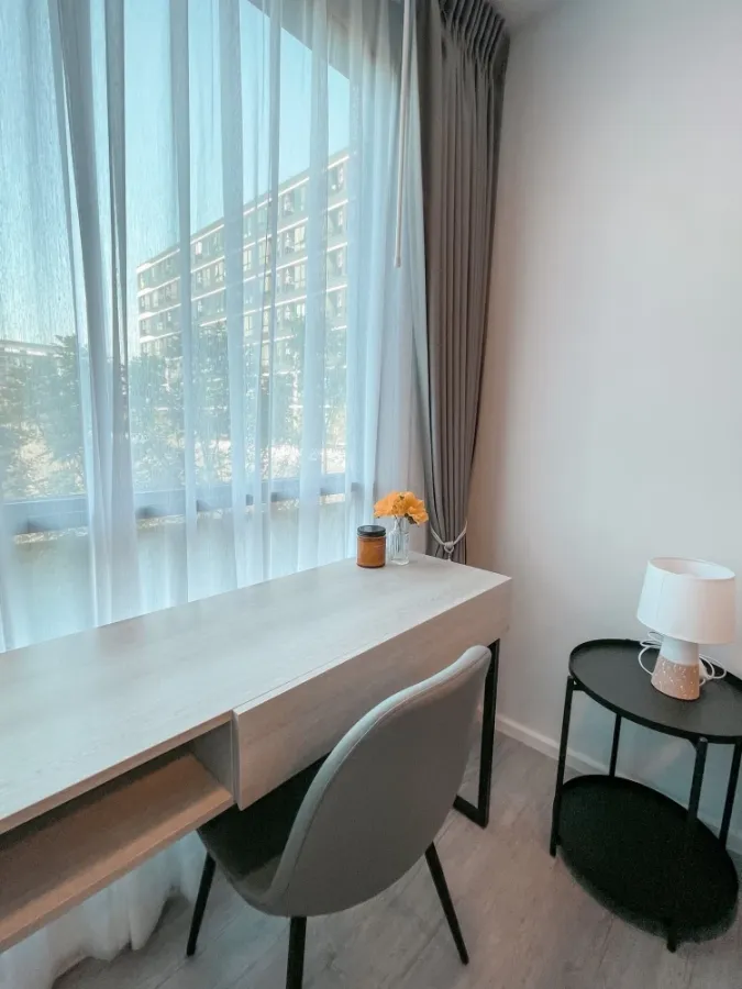 Kave Ava Studio for sale, decorated in a minimalist style, comes fully furnished. If you're looking for a great deal, hurry and reserve now!