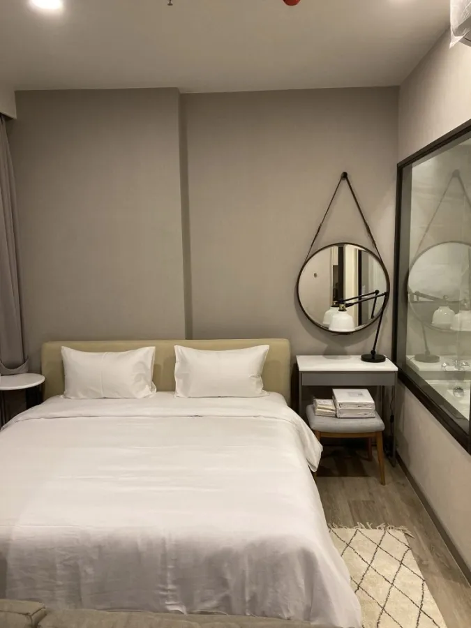 ให้เช่า Keen คอนโด ศรีราชา ห้องตกแต่งน่าอยู่ เฟอร์นิเจอร์ครบ ได้วิวสูง รีบจองได้เลยจ้า