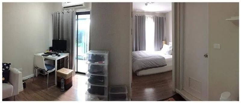 Wow, beautiful room for sale at iCondo Ngamwongwan 2, Building B, fully furnished, has furniture. Ready to go in