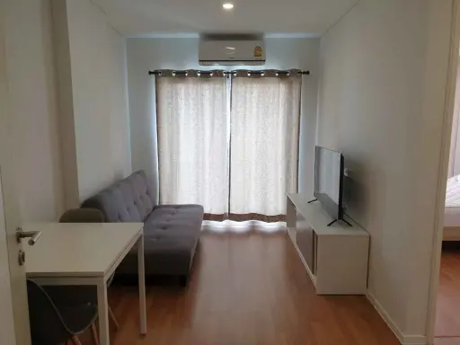 Condo for rent, Lumpini Place, Bangna Km. 3, nice room, fully furnished, 8th floor, good price, don't miss it
