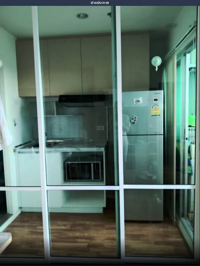 For sale, for rent, Lumpini Ville Nakhon In-Riverview, large room, 20th floor, Chao Phraya River view. Complete in one place