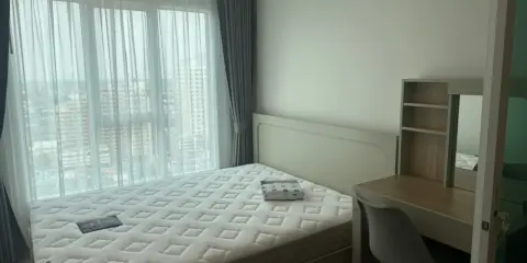 ให้เช่า Regent Home Bangna ชั้น 24 อาคาร A วิวโล่งแม่น้ำ มีเฟอร์นิเจอร์และเครื่องใช้ไฟฟ้าครบ สามารถเข้าอยู่ได้ทันที