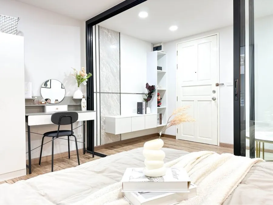 For sale: Ratchada City 18, beautiful room, fully furnished! Good location, great price! Don't miss it!