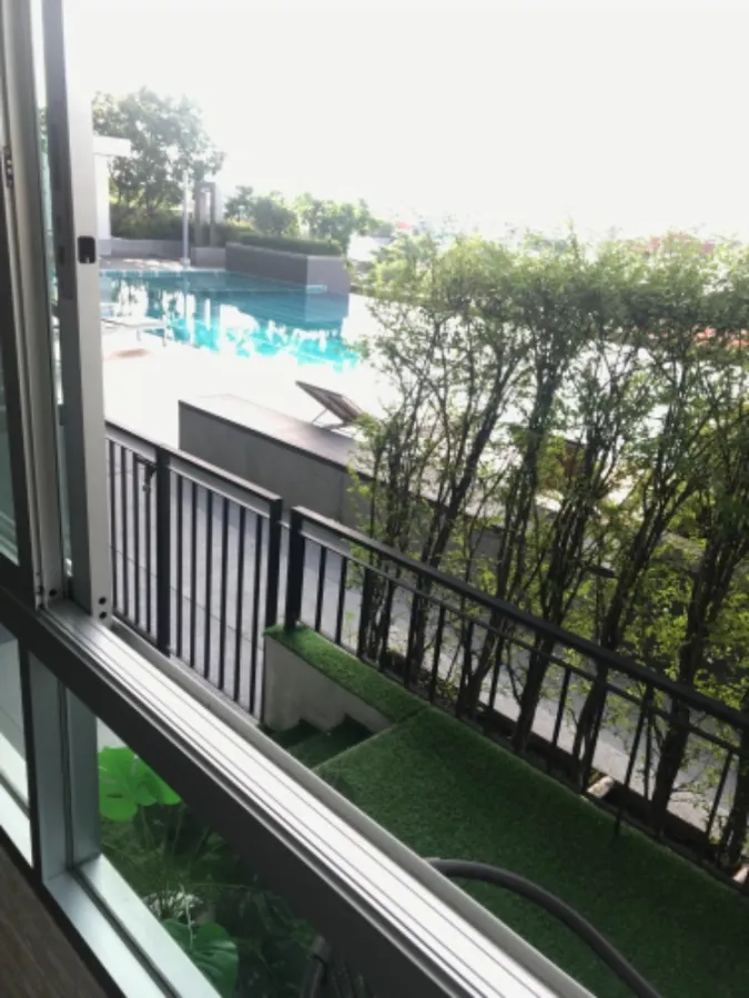 Condo for sale, Lumpini Place Suksawat-Rama 2, beautiful room, pool view, built-in furniture, good location, hurry and book now!!