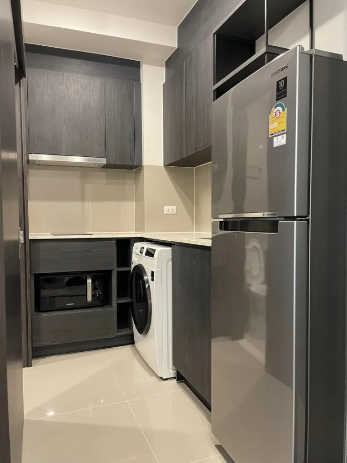 For sale or rent XT Huaikhwang ชั้น 9 วิวสวน ห้องตกแต่งเรียบง่าย แต่น่าอยู่สุดๆ มาแต่ตัวเข้าอยู่ได้เลยจ้า