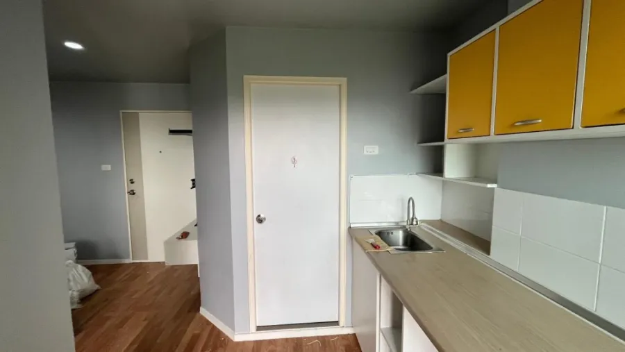 Condo for rent, Lumpini Ville Nakhon In-River View, Building B, 7th floor, furnished room, ready to move in Hurry up to reserve.