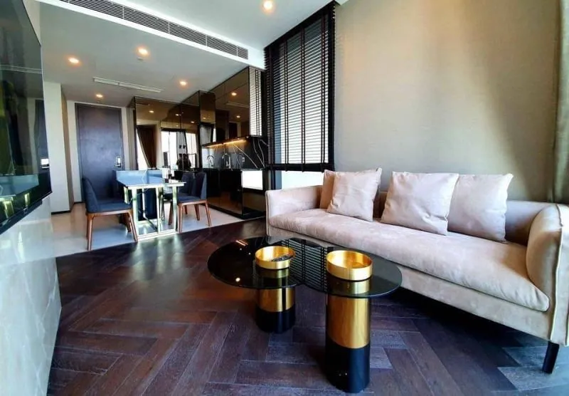 Condo for sale, rent, The Esse Sukhumvit 36, high floor, good view, clear view, nothing to block the view. good place to relax