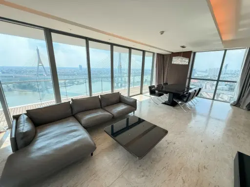 Urgent sale! The Pano Rama 3 condo, right by the Chao Phraya River. Spacious rooms with ample living space. Book now, don't miss out! images