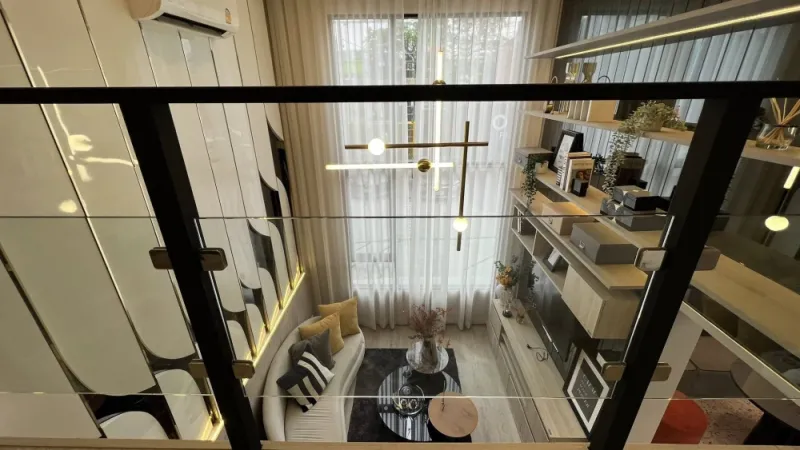 ขายดาวน์ Origin Plug & Play Srinakarin ห้อง Duplex ชั้น 19 วิวโล่ง สนใจจองเลย