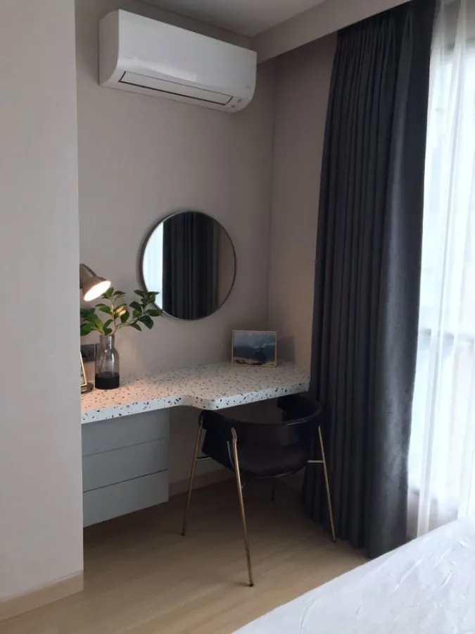 Condo for rent Lumpini Suite Phetchaburi - Makkasan, beautiful room, fully furnished Can't miss it