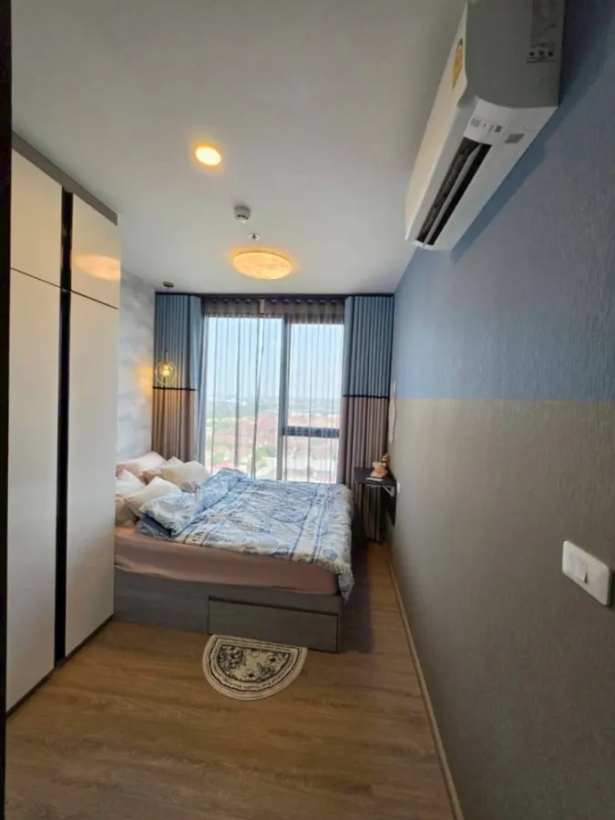 For rent: Origin Plug & Play Nonthaburi Station, 12th floor, fully furnished unit. Book now!