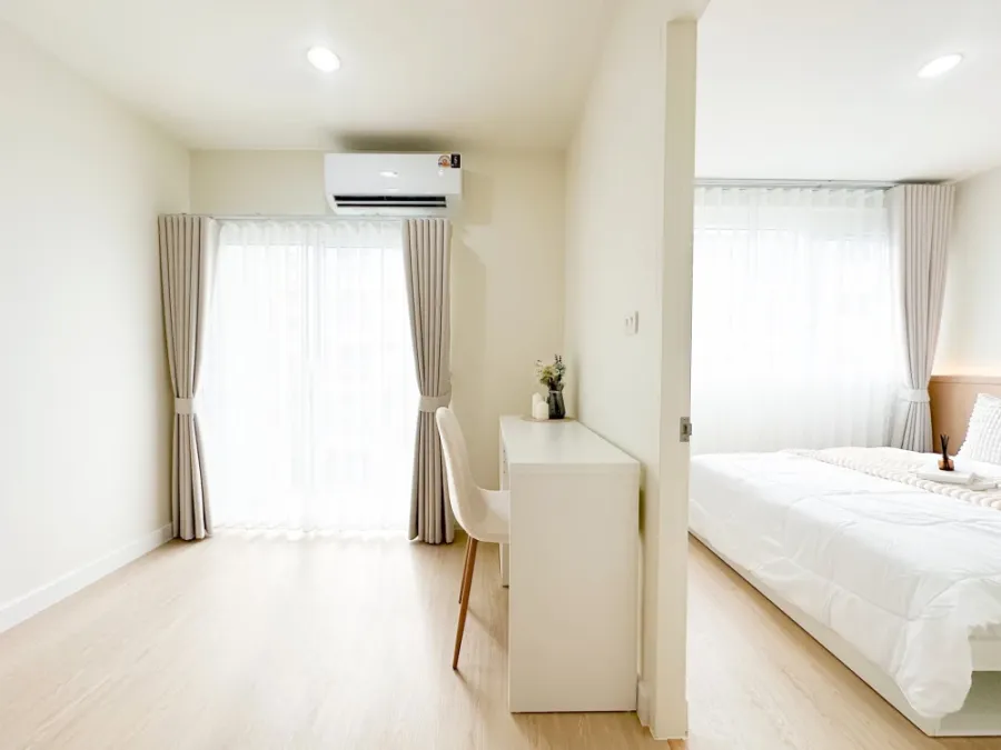ขาย เมโทร พาร์ค สาทร ปูพื้น SPC ตกแต่งสวยแบบมินิมอล เรียบง่ายแต่โดนใจ รีบจองเลย