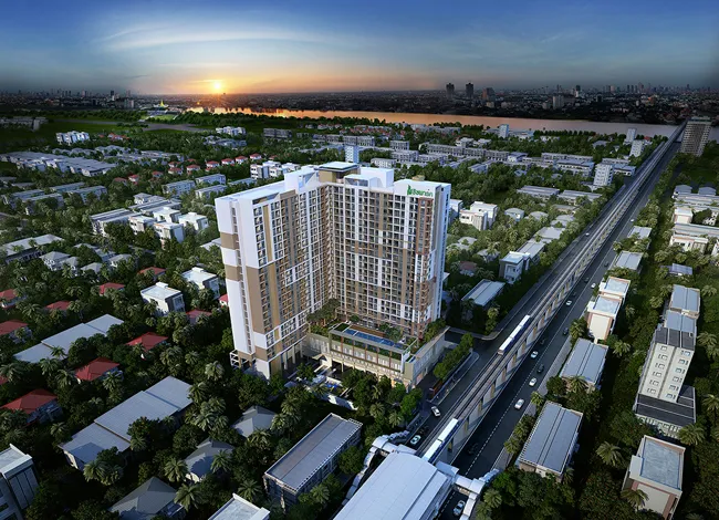 Rich Park 2 @ Tao Poon Interchange for sale, high floor, beautiful view, fully furnished, great price, hurry and reserve now.