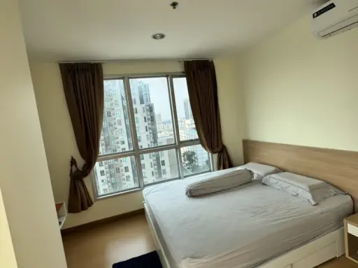 ✨ ด่วน! ปล่อยเช่าห้องสภาพนางฟ้า 2 Bed ติด MRT ห้วยขวาง แค่ก้าวเดียวถึง! ✨ คอนโด Life @ Ratchada-Huaikwang ห้องใหญ่ อยู่สบาย ตกแต่งบิลต์อินหรู สภาพใหม