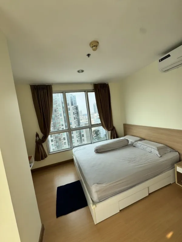 ✨ ด่วน! ปล่อยเช่าห้องสภาพนางฟ้า 2 Bed ติด MRT ห้วยขวาง แค่ก้าวเดียวถึง! ✨ คอนโด Life @ Ratchada-Huaikwang ห้องใหญ่ อยู่สบาย ตกแต่งบิลต์อินหรู สภาพใหม