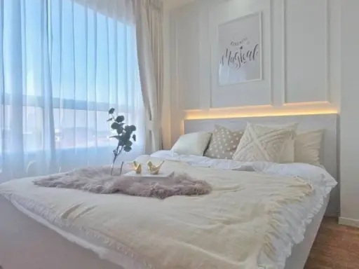 Selling ready-to-move-in condo at Lumpini Park Nawamin-Si Burapha. Fully furnished with complete amenities. Book now! images