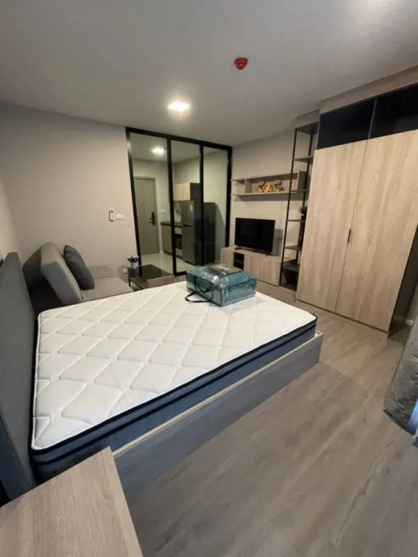 ให้เช่า Dcondo Campus-Hideaway Rangsit Phase 4 ห้อง Studio เฟอร์นิเจอร์ Built-in ครบจบในห้องเดียว
