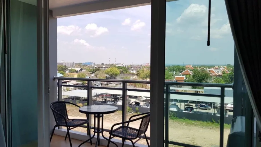 For sale, for rent, Whale Marina Condo (Jomtien), 1 bedroom, well furnished, open view, hurry and reserve before it slips away.