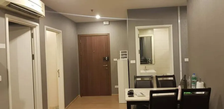 Quick sale!! Condo The Base Chaengwattana, 2 bedrooms, 1 bathroom, size 50 sq.m., 16th floor, panoramic view of the master bedroom.