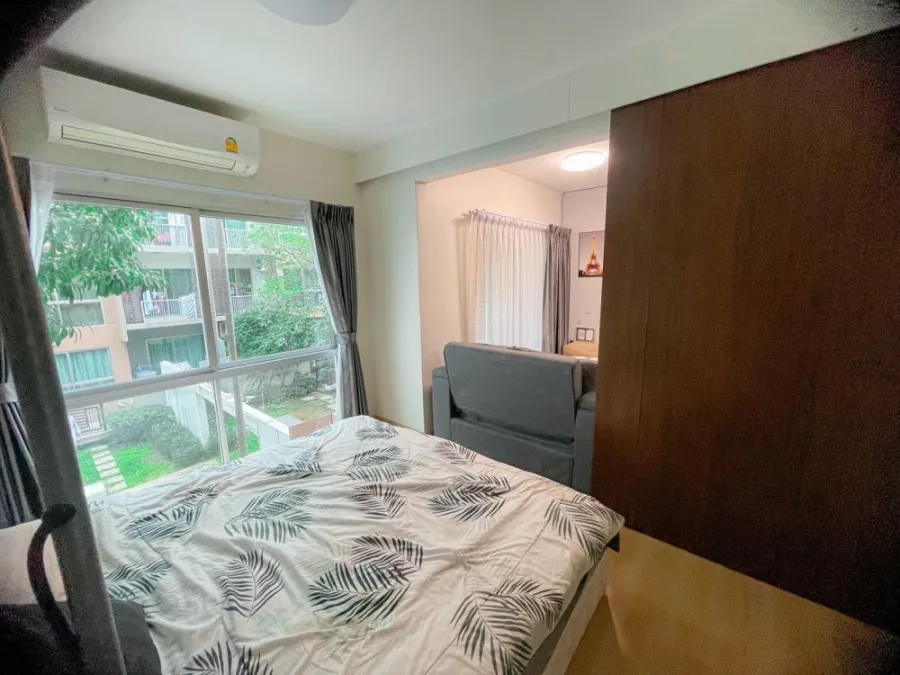 Condo for rent A Space Sukhumvit 77, built-in furniture. Complete with amenities, book now.