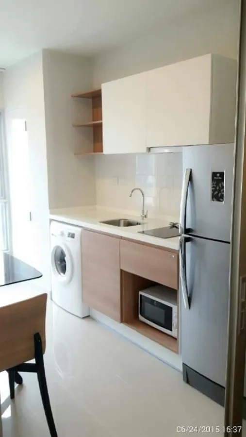 Sell/rent Centric Tiwanon Station, ready to move in. Fully furnished, electrical appliances, good price, must reserve, do not delay