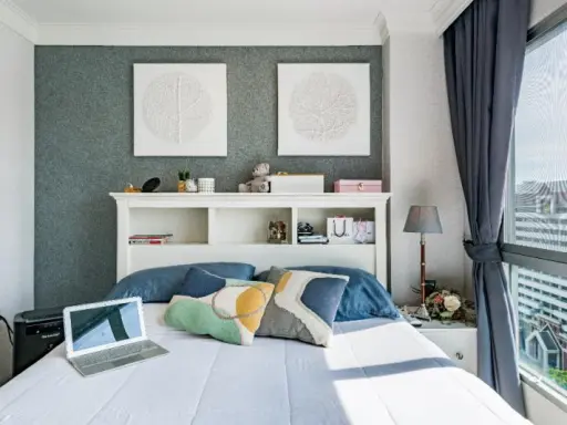 Condo for rent, Lumpini Place Rama 4 - Kluay Nam Thai, beautiful room, beautiful decoration, can't miss it.