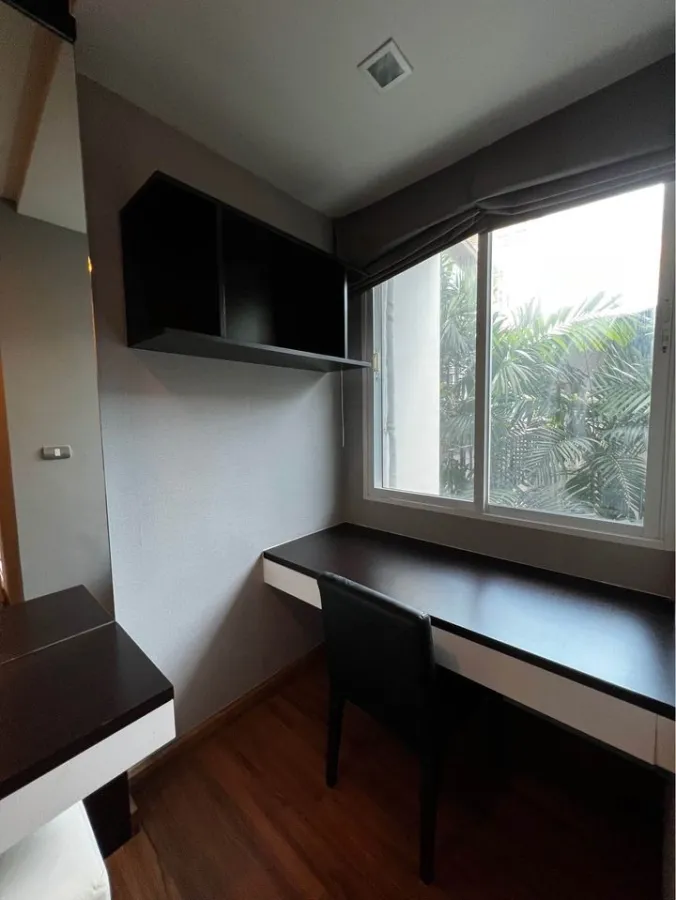 For sale or rent: Tree Condo Ekkamai (Sukhumvit 40), 1 bedroom, 1 bathroom, with bathtub, just come and move in.