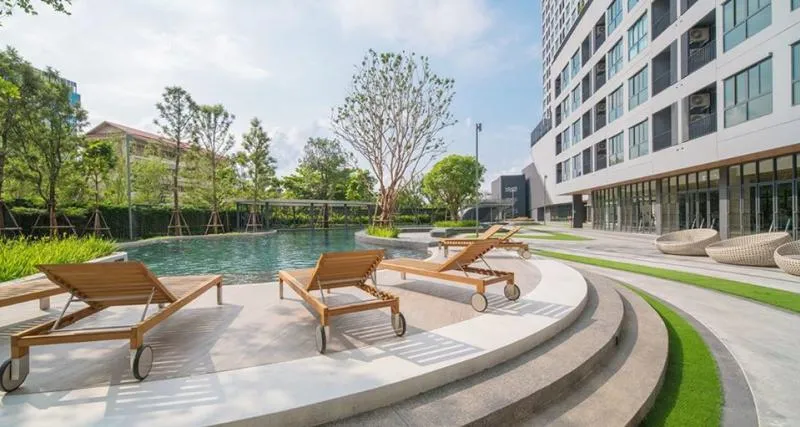 -เช่า/ขาย Ideo O2 ชั้น18 ตึกA ห้องสวยแต่งครบ เฟอร์แน่น พร้อมอยู่ ส่วนกลางสวยๆหรูๆ พร้อมให้เข้าอยู่-