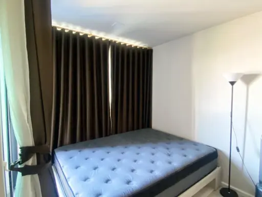 For rent: Atmoz Tropicana Bangna, 1 bedroom, 1 bathroom. High-quality built-in furniture and complete amenities. Don't miss out!