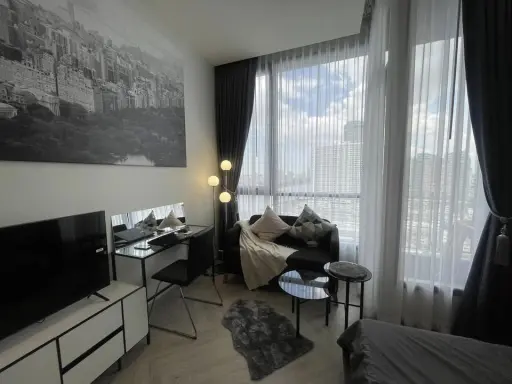 ให้เช่า Chapter เจริญนคร-ริเวอร์ไซด์ ชั้น 18 วิวสวยสุดๆ ห้อง STUDIO ตกแต่ง Style Modern รีบจองด่วนๆ images
